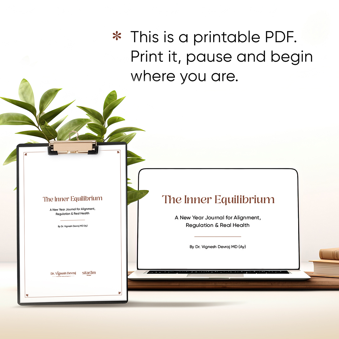 Wellness Journal and Tablet Display